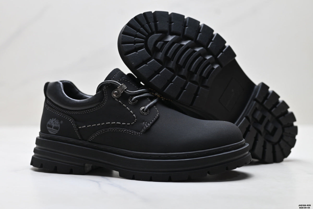Timberland Black Premium Leather Oxford - detail image 5