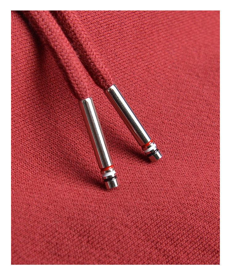 Thom Browne Style Unisex red sweatpants with Signature Four-Bar Detail - Image 5