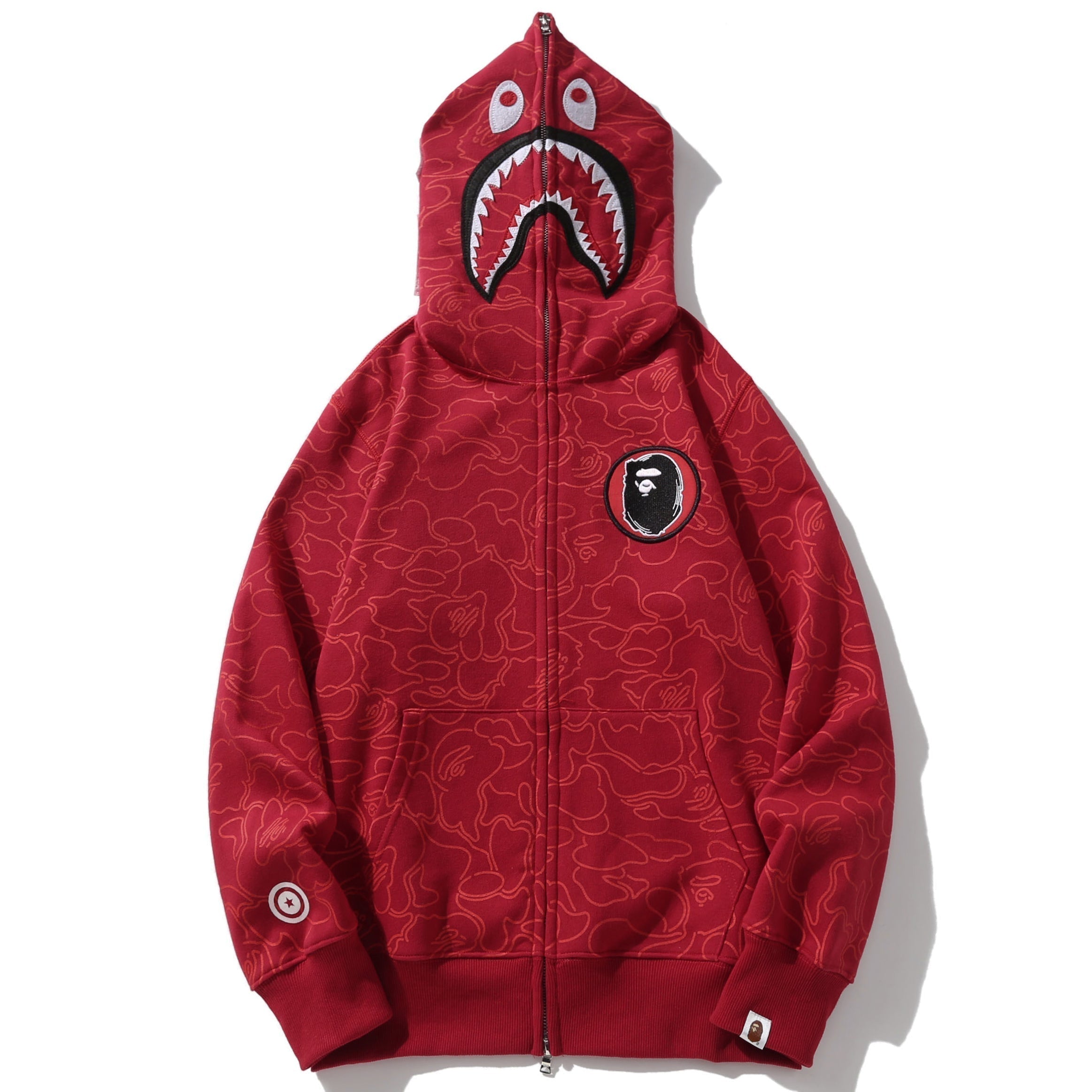 BAPE Shark Full Zipper Hoodie - image 5