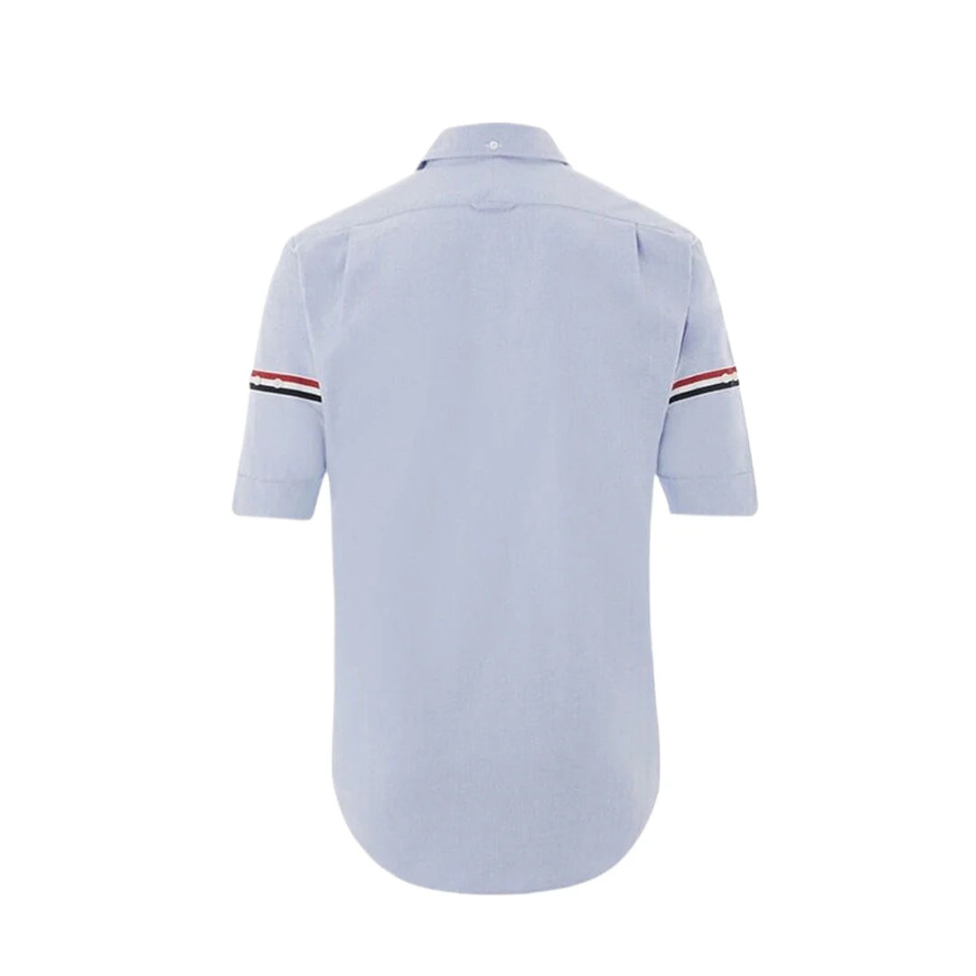 Men's Short shirt by Thom Browne, shirt detail view