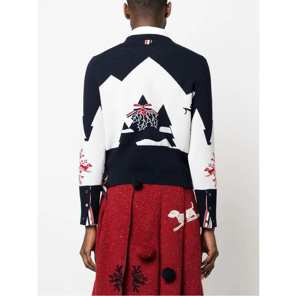 Men's Puppy Knitwear by Thom Browne, knitwear detail view