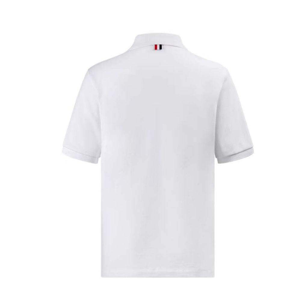 embroidery T-shirt by Thom Browne, product detail view