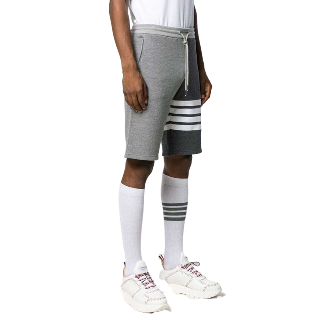 Thom Browne Style Color-Block Sweatpants - Image 2