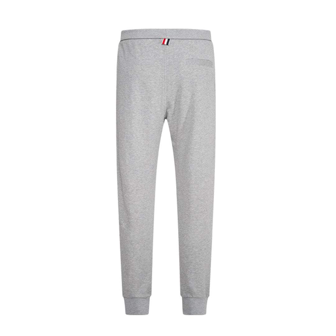 Thom Browne Style Unisex Casual Sweatpants with Signature Four-Bar Detail - Image 2