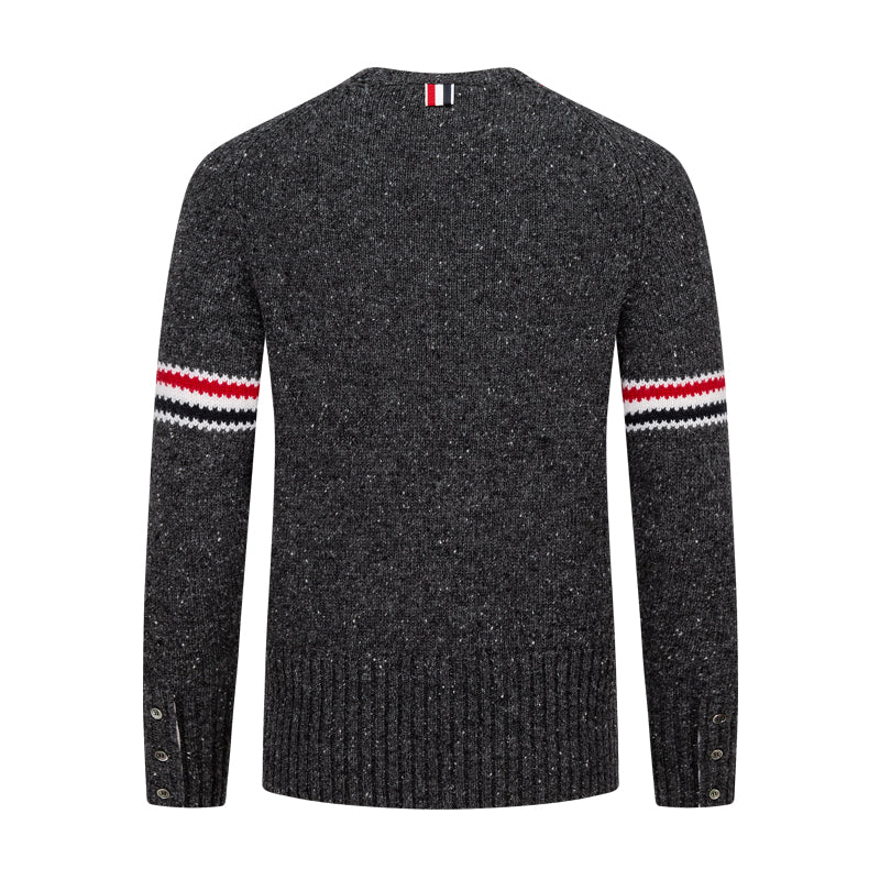Men's Couples Sweater by Thom Browne, knitwear detail view