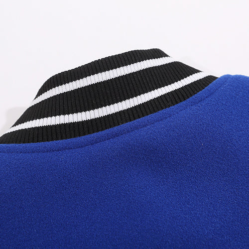 BAPE Leather Long Sleeve Baseball Jacket - image 9