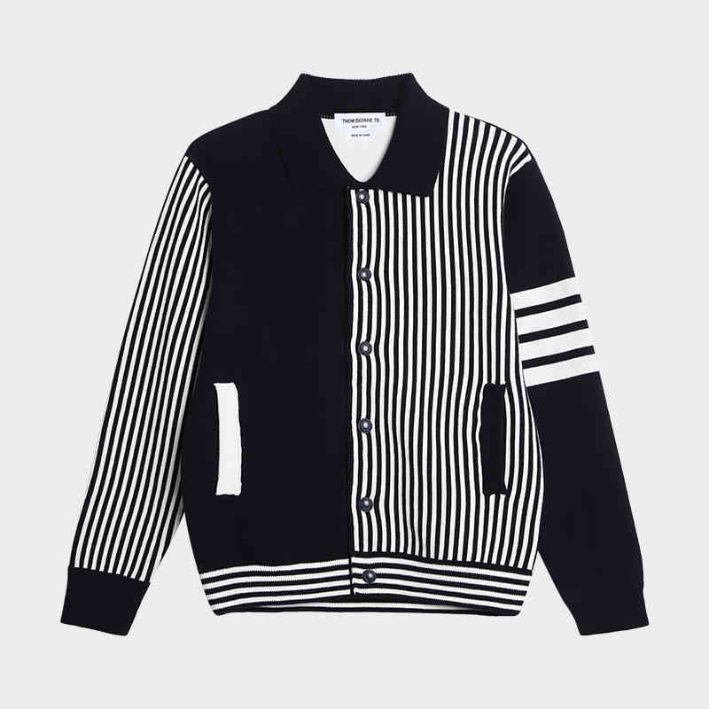 Plaids Knits Coats by Thom Browne, knitwear detail view