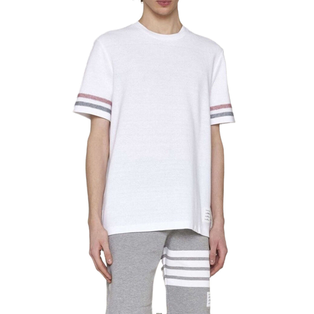 Men's Cotton T-shirts by Thom Browne, product detail view