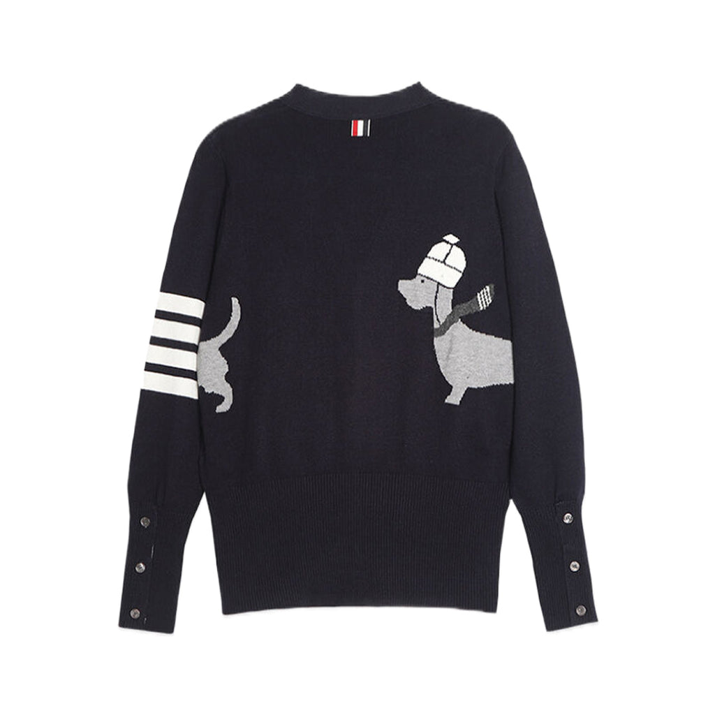 Animal Cardigans Knitwear by Thom Browne, knitwear detail view