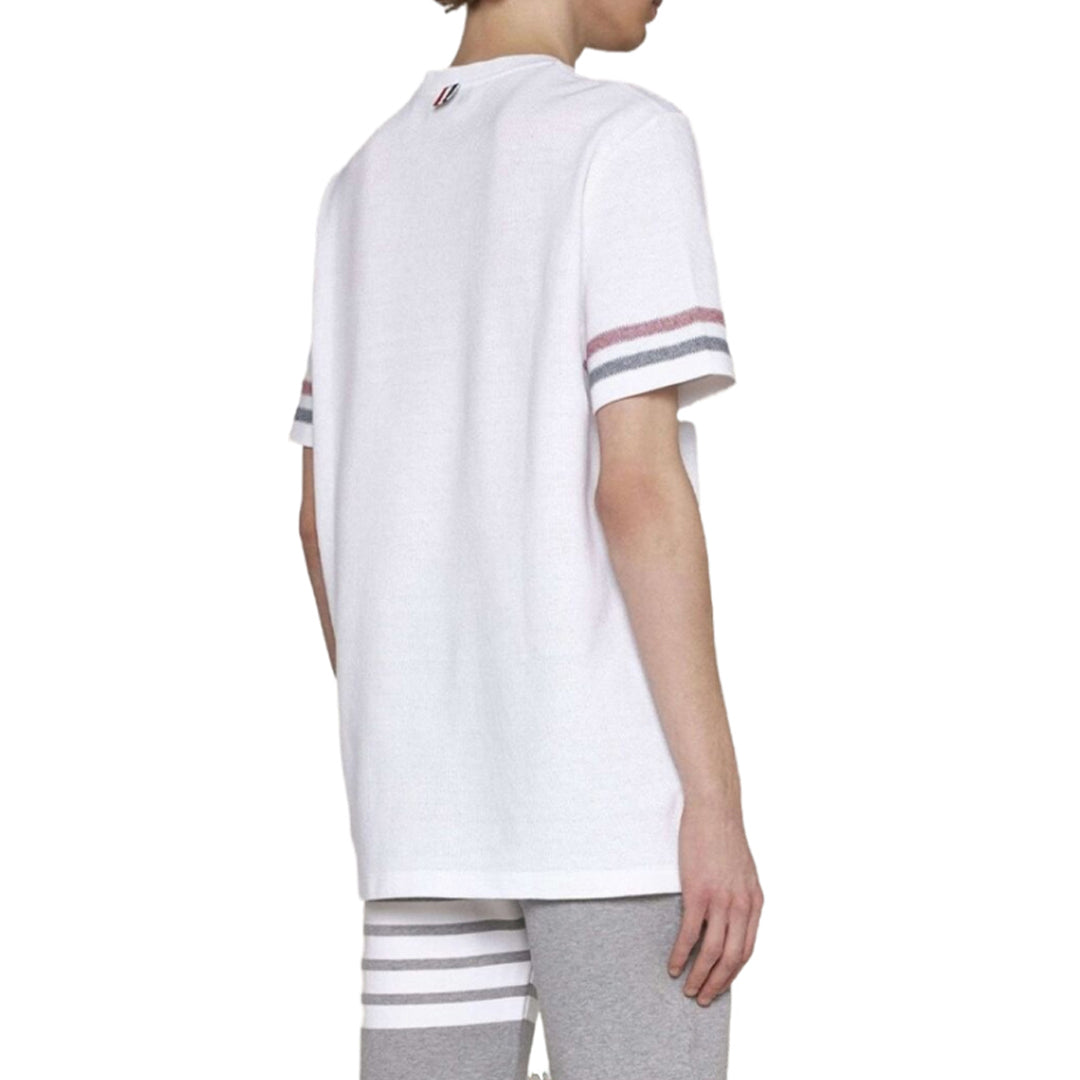 Men's Cotton T-shirts by Thom Browne, product detail view