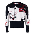 Men's Puppy Knitwear by Thom Browne, knitwear detail view