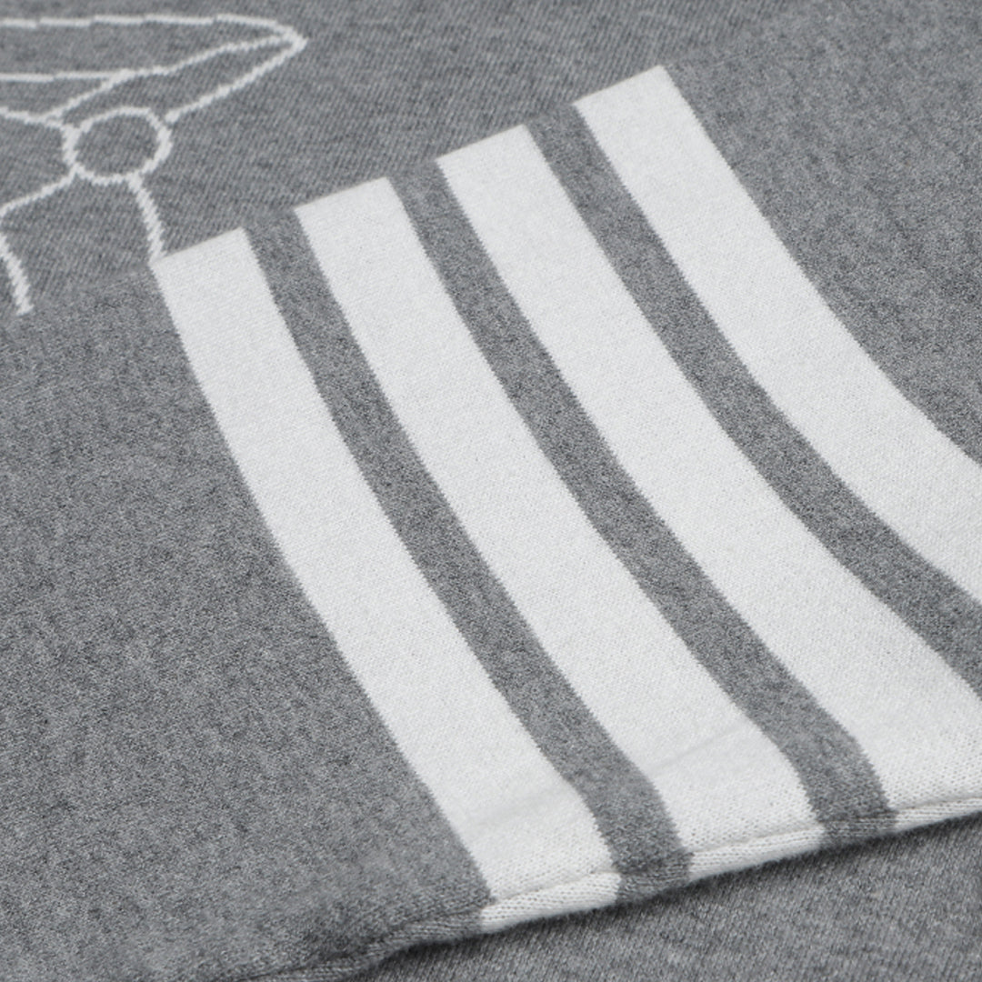 Men's Animal Knitwear by Thom Browne, knitwear detail view