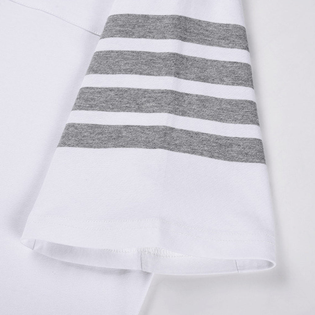 Men's Classics T-shirt by Thom Browne, product detail view
