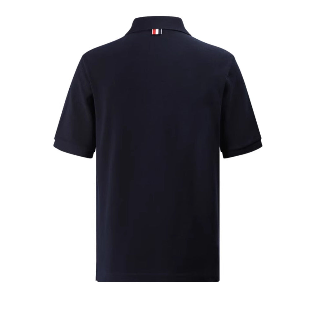 embroidery T-shirt by Thom Browne, product detail view