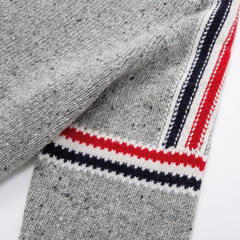 Men's Couples Sweater by Thom Browne, knitwear detail view