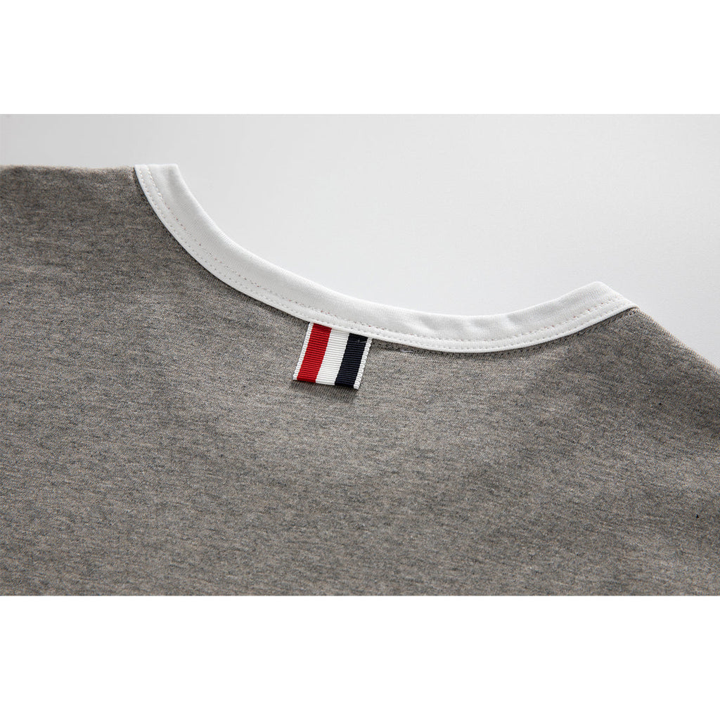 Classic Wool T-Shirt by Thom Browne, product detail view
