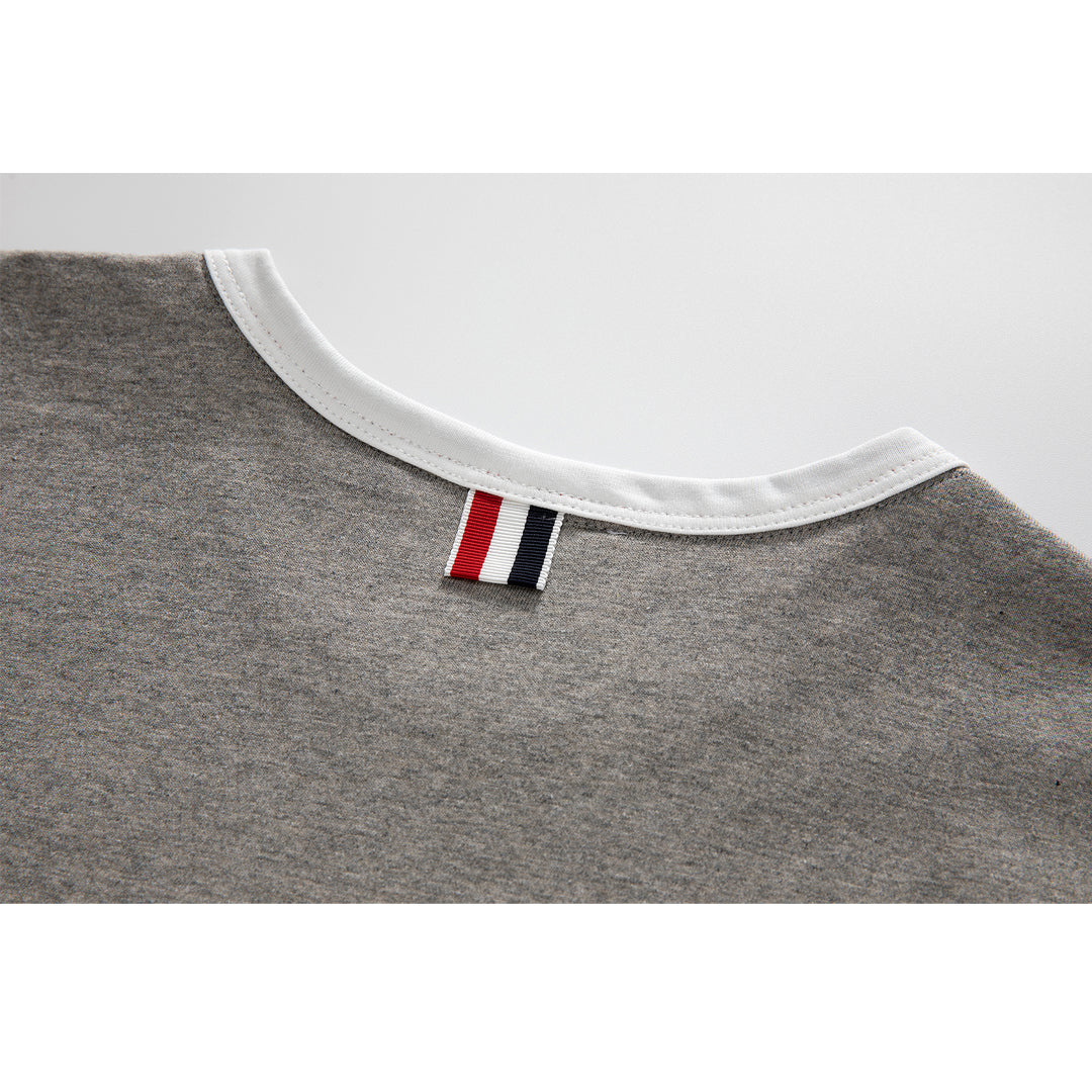 Classic Wool T-Shirt by Thom Browne, product detail view