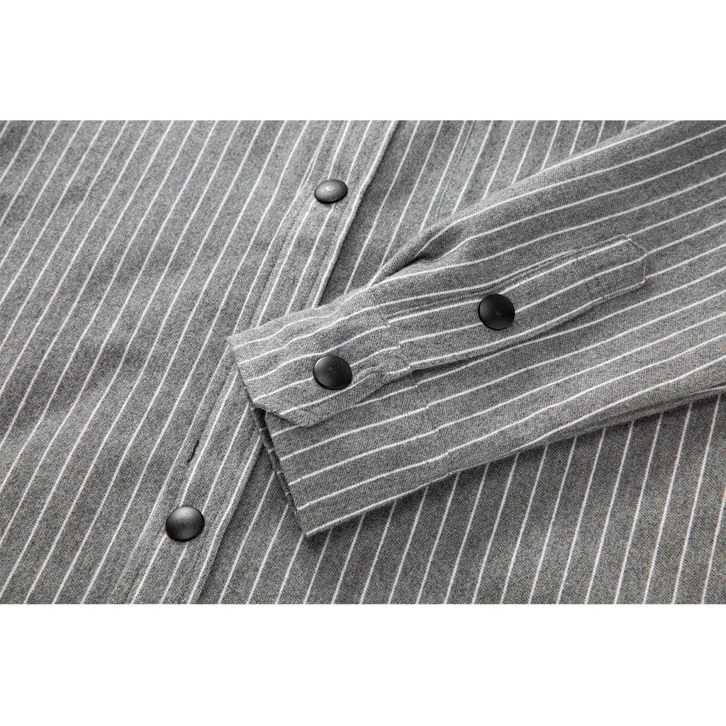 Men's Long-Sleeve Shirt by Thom Browne, shirt detail view