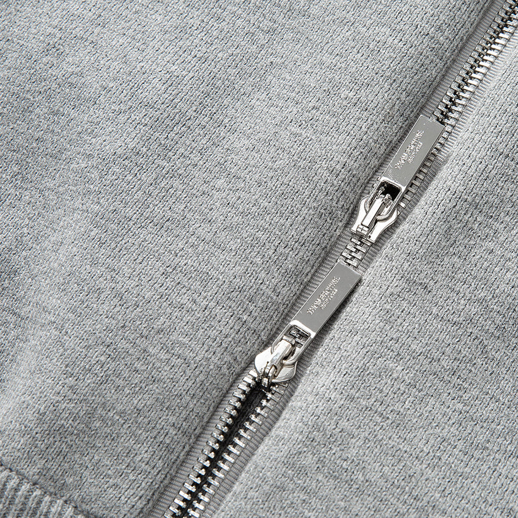 Men's Wool Cardigan by Thom Browne, knitwear detail view