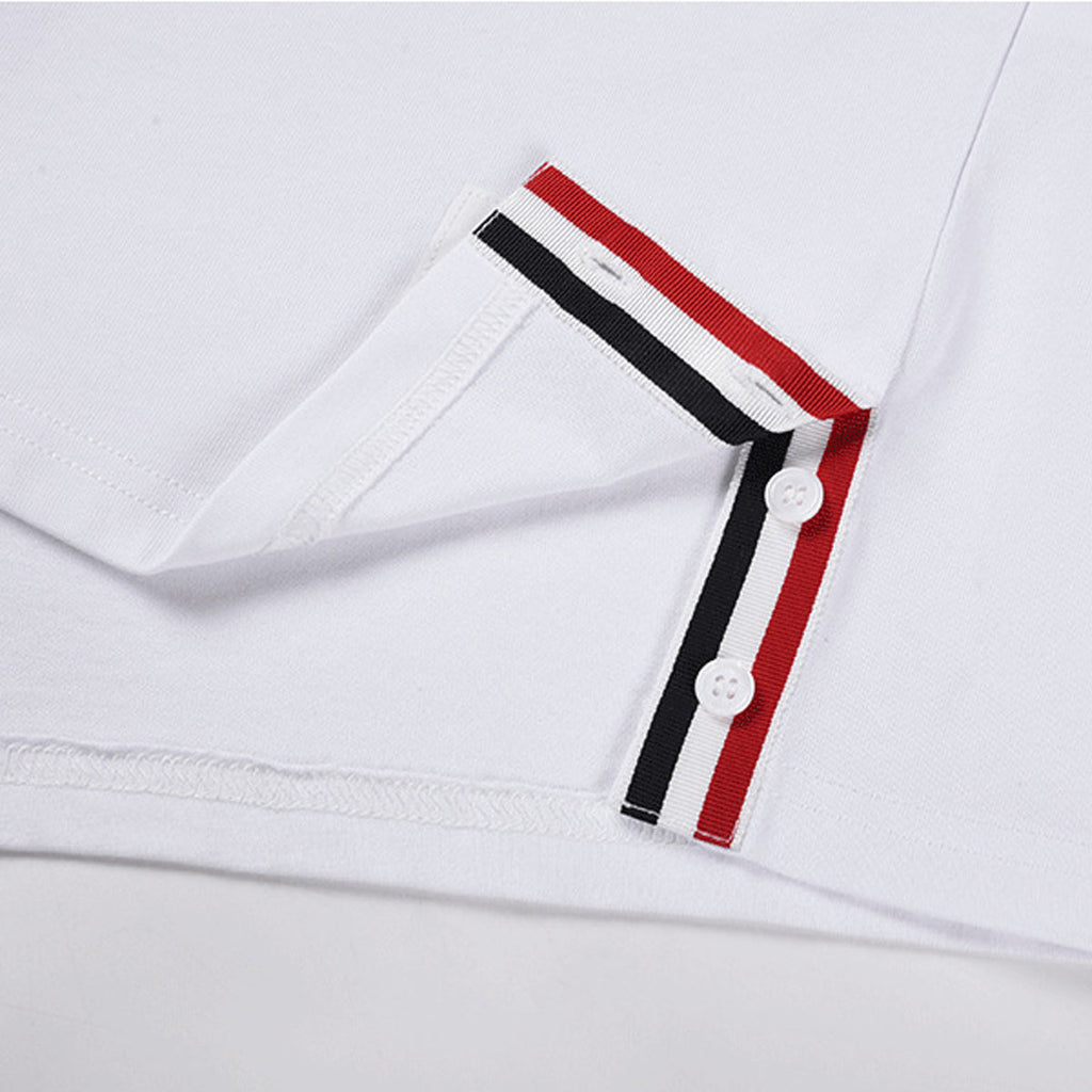 Men's Classics T-shirt by Thom Browne, product detail view