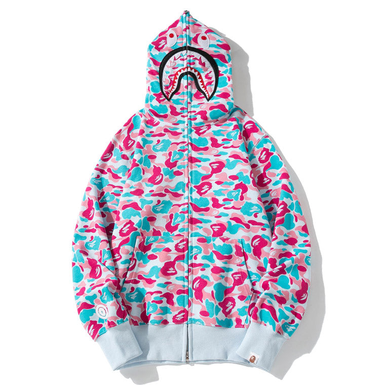 Bape Miami City Limited Camouflage Shark Sweatshirt - image 2