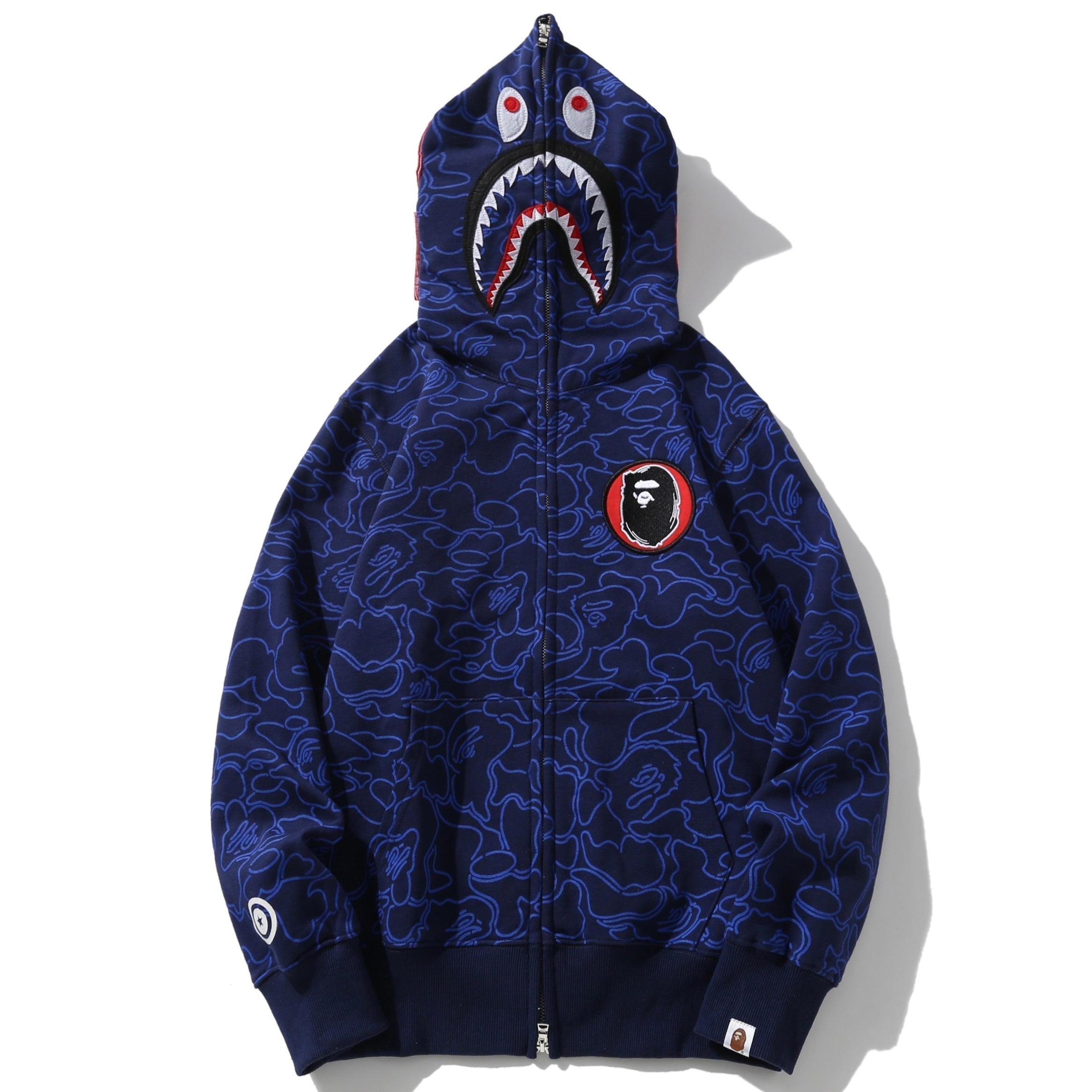 BAPE Shark Full Zipper Hoodie - image 3