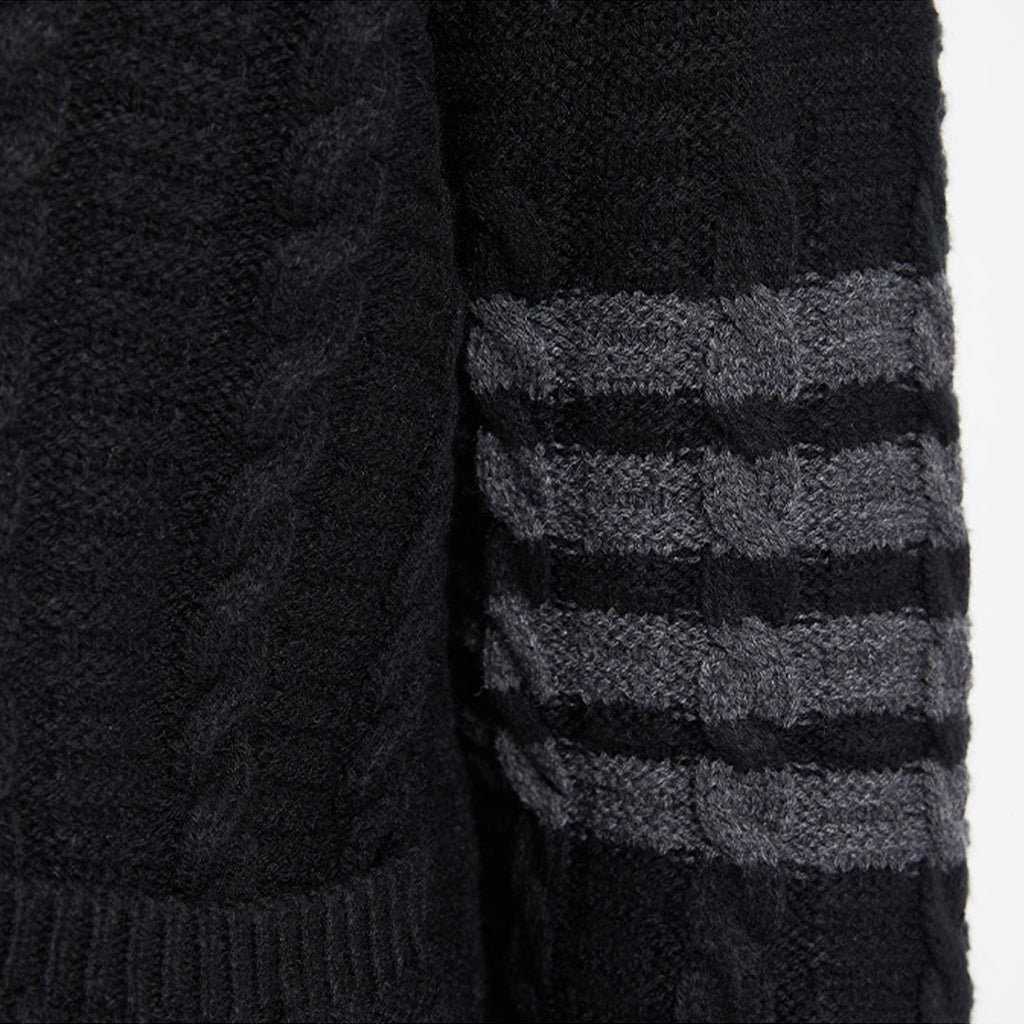Men's Sweaters by Thom Browne, knitwear detail view
