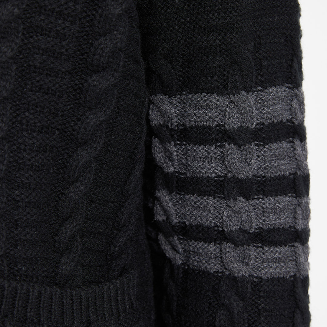 Men's Sweaters by Thom Browne, knitwear detail view