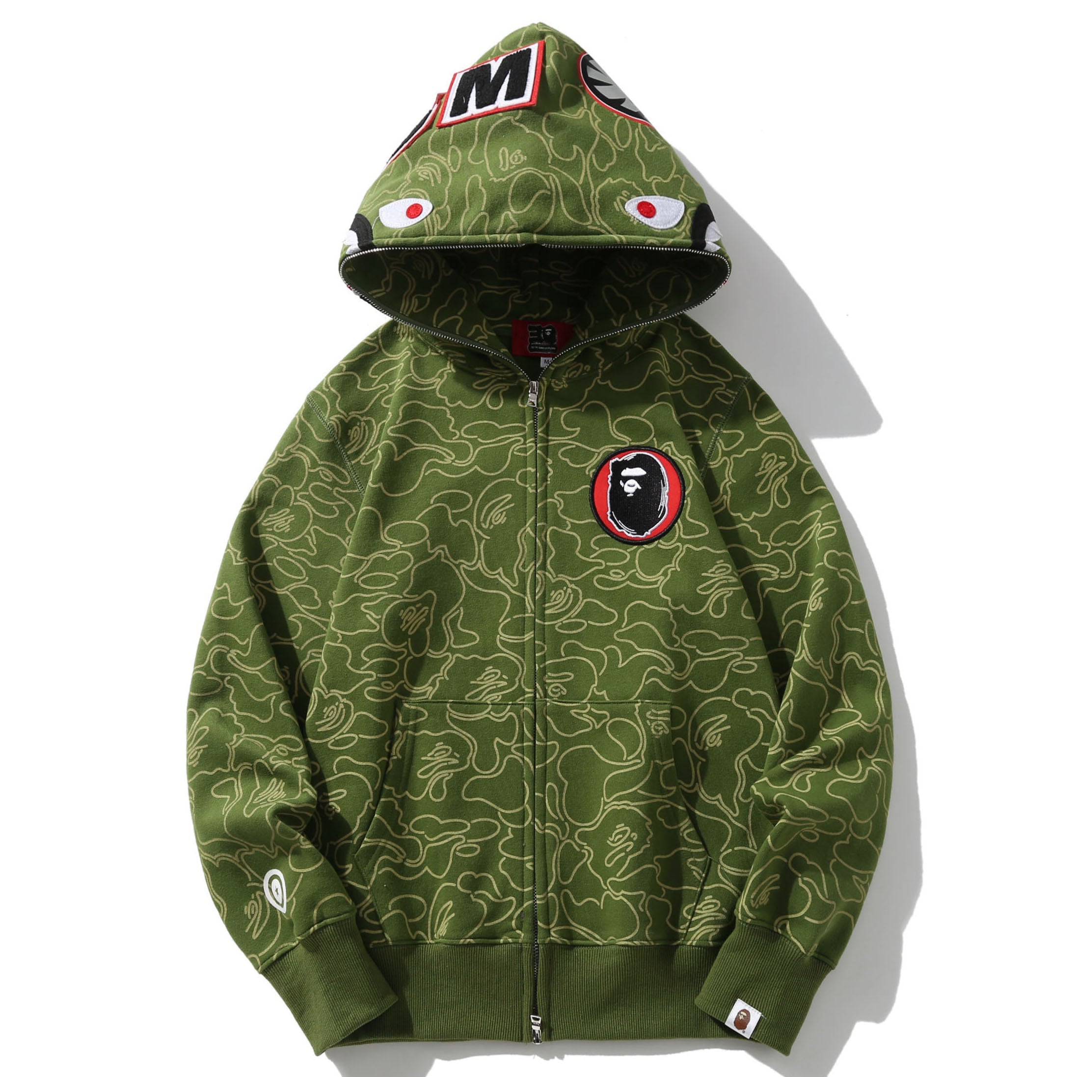 BAPE Shark Full Zipper Hoodie - image 7