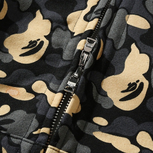 BAPE Camo Shark Zipper Double Hoodie - image 5