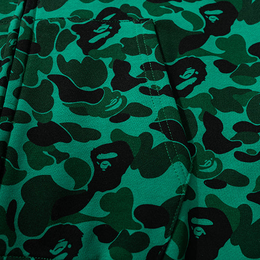 BAPE Green Camo Shark Zipper Hoodie - image 7