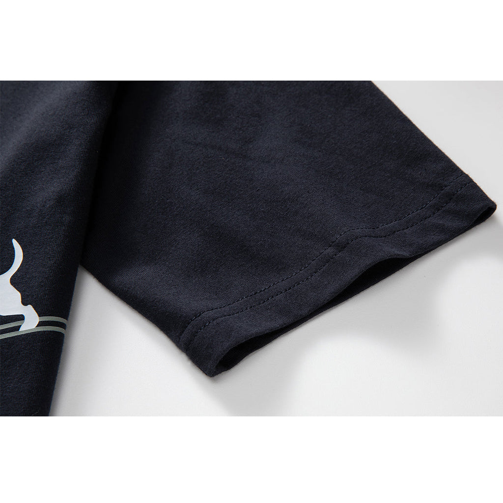 Men's Classic Four-Bar Lobster T-Shirt - 100% Cotton Made in Japan by Thom Browne, product detail view