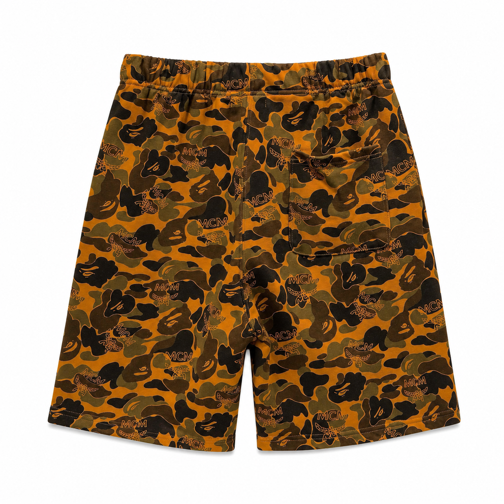 BAPE Classic Ape-Head Camo Shorts – Unisex