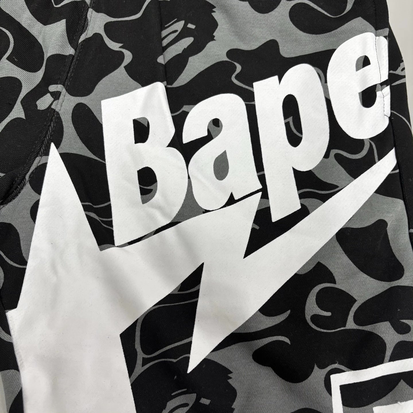 BAPE Lightning Camo Unisex Casual Shorts
