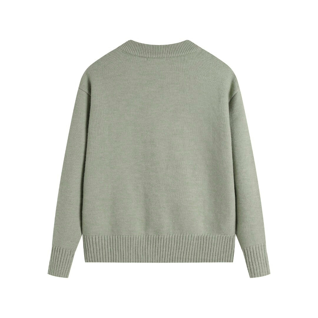 Big Heart Wool Sweater  TREND