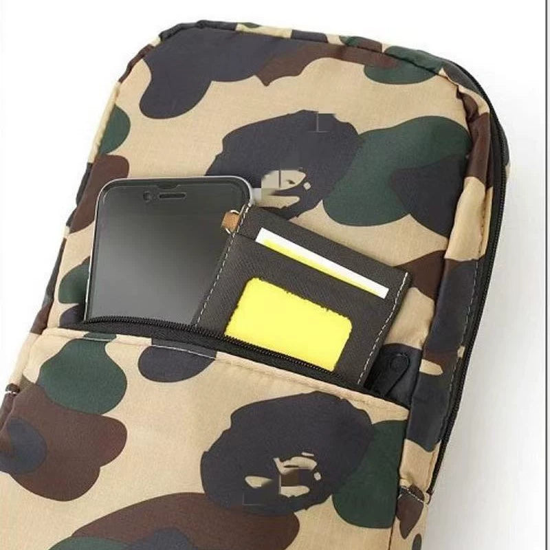 Camo Water-resistant Chest Sling Bag - Detail View 4