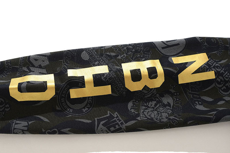 Bape Black Gold Shark Camouflage Hoodies - image 9