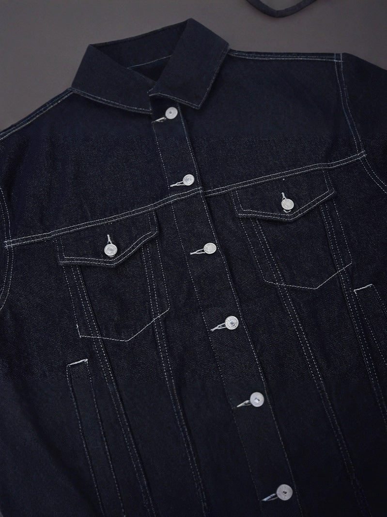 Stone Island Denim Trucker Jacket