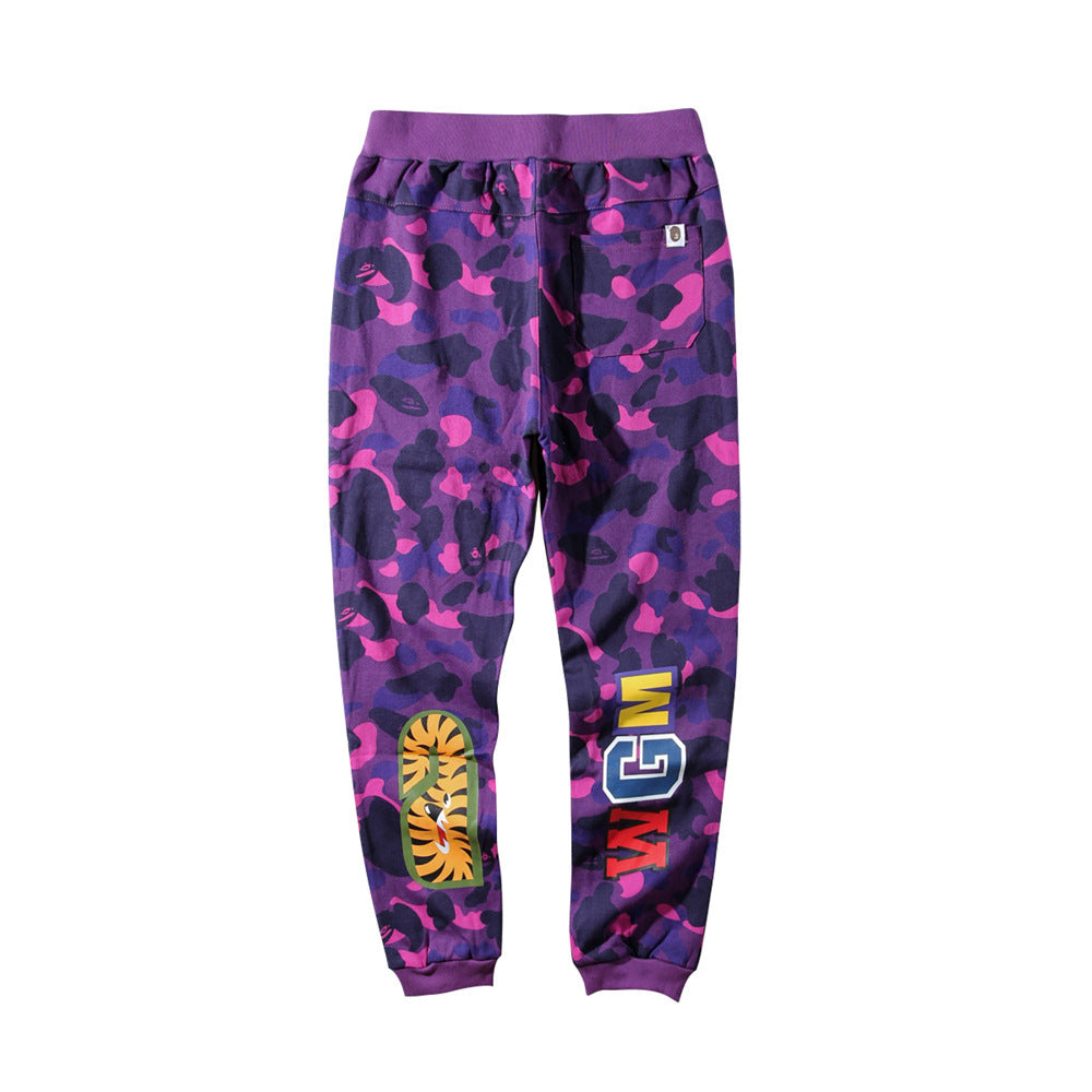 BAPE Camo Pants, Multicolor Streetwear