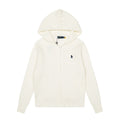 Ralph Lauren Women‘s Cable Knit Cotton Hoodie Jacket