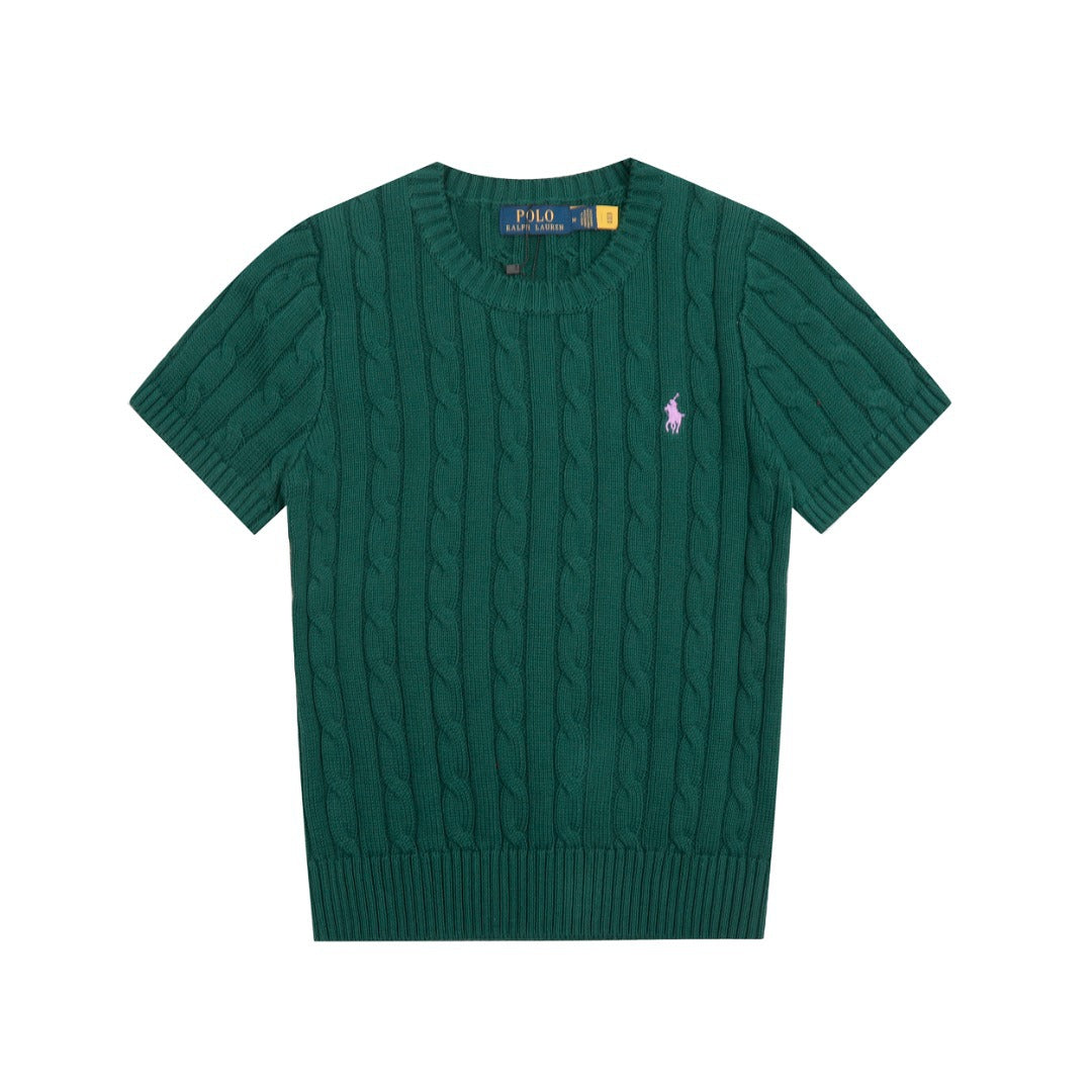Ralph Lauren Women‘s Crewneck Knit T-shirt