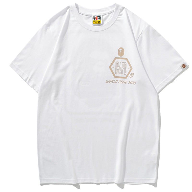 BAPE World Gone Made Camo Tee - image 4