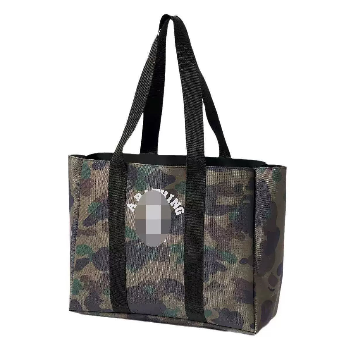 Camo Nylon Tote Bag - Camo Clean Finish Crossbody Bag - View 2