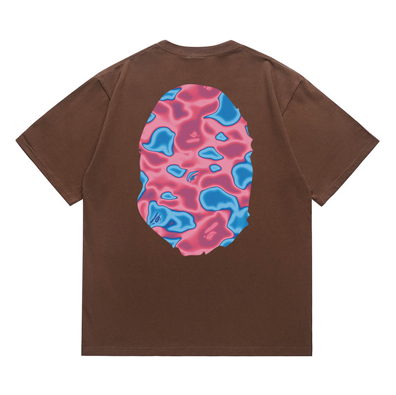 BAPE Liquid Camo Big APE HEAD Tee - image 2