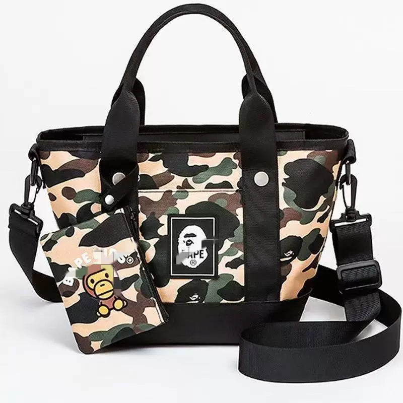 BAPE Camo Tote Bag Edition 2128 - Camo Two-piece Set Tote Bag - View 1
