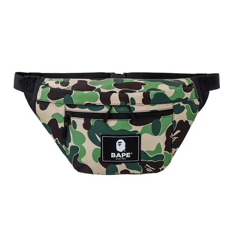 BAPE Camo Water-resistant Chest Sling Bag - Detail View 6