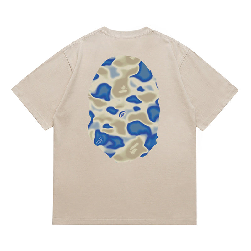 BAPE Liquid Camo Big APE HEAD Tee - image 4