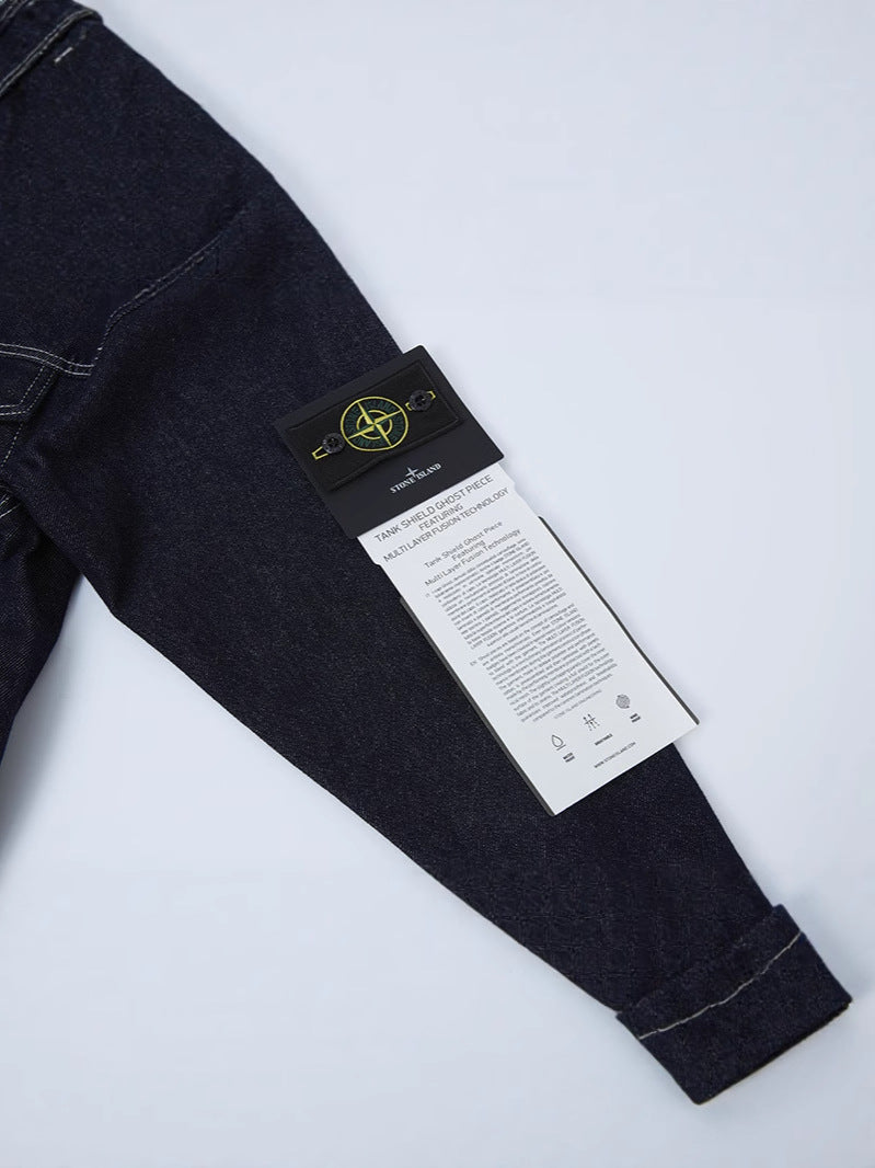 Stone Island Denim Trucker Jacket