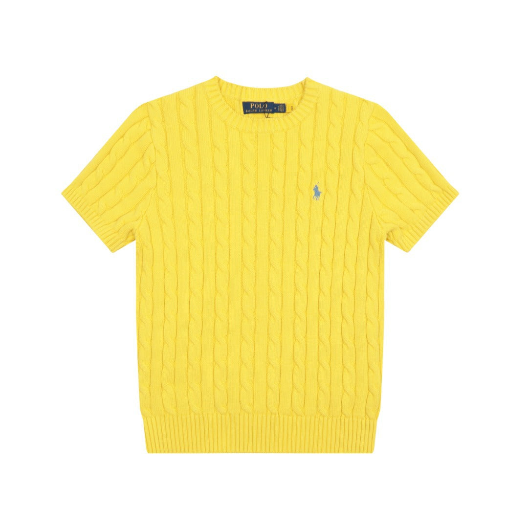 Ralph Lauren Women‘s Crewneck Knit T-shirt