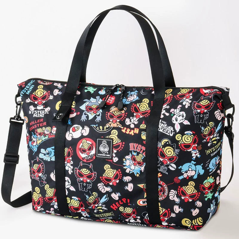 Cartoon Large Capacity Travel Duffel Bag - Detail View 5